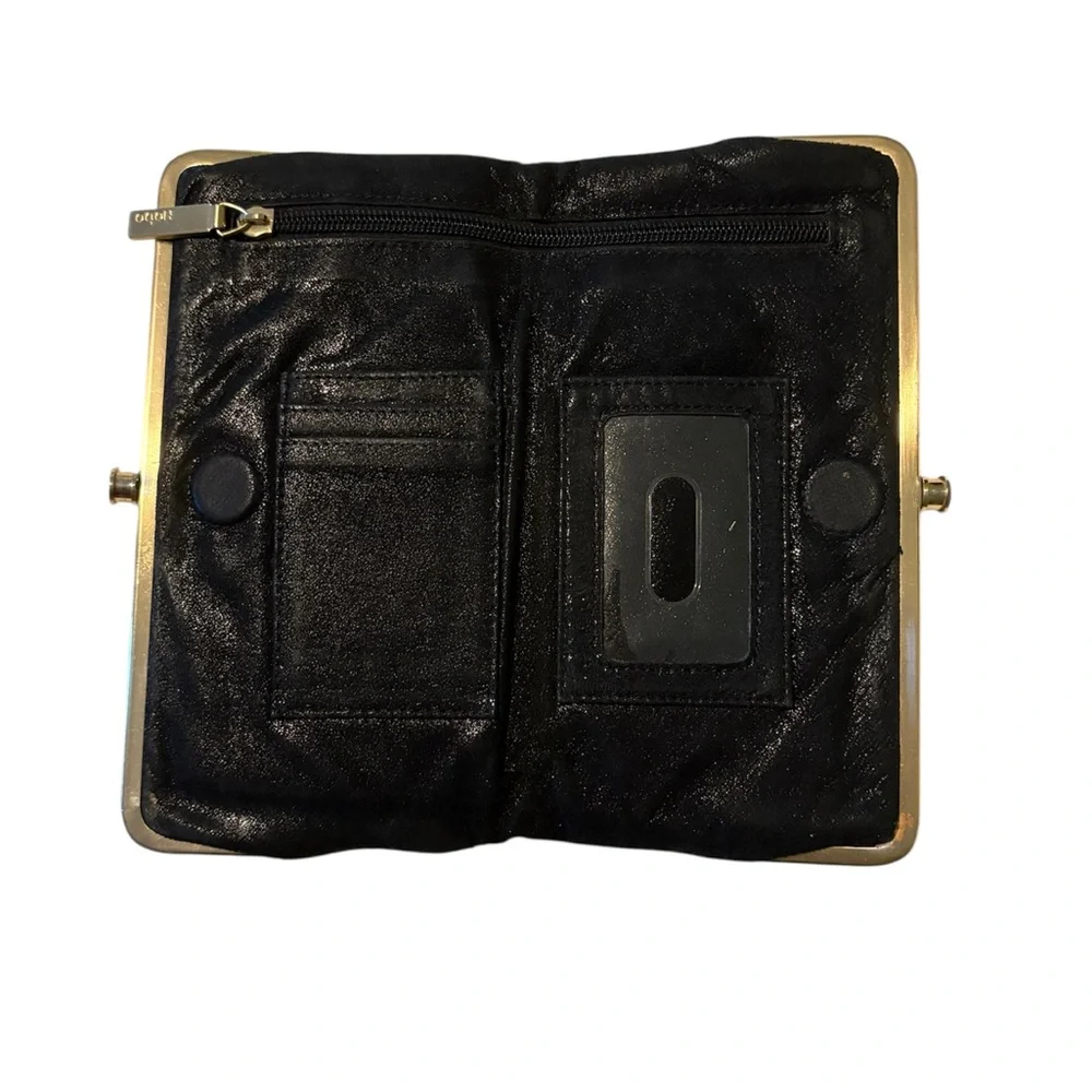 HOBO Black and Gold Clutch - Picture 3 of 6